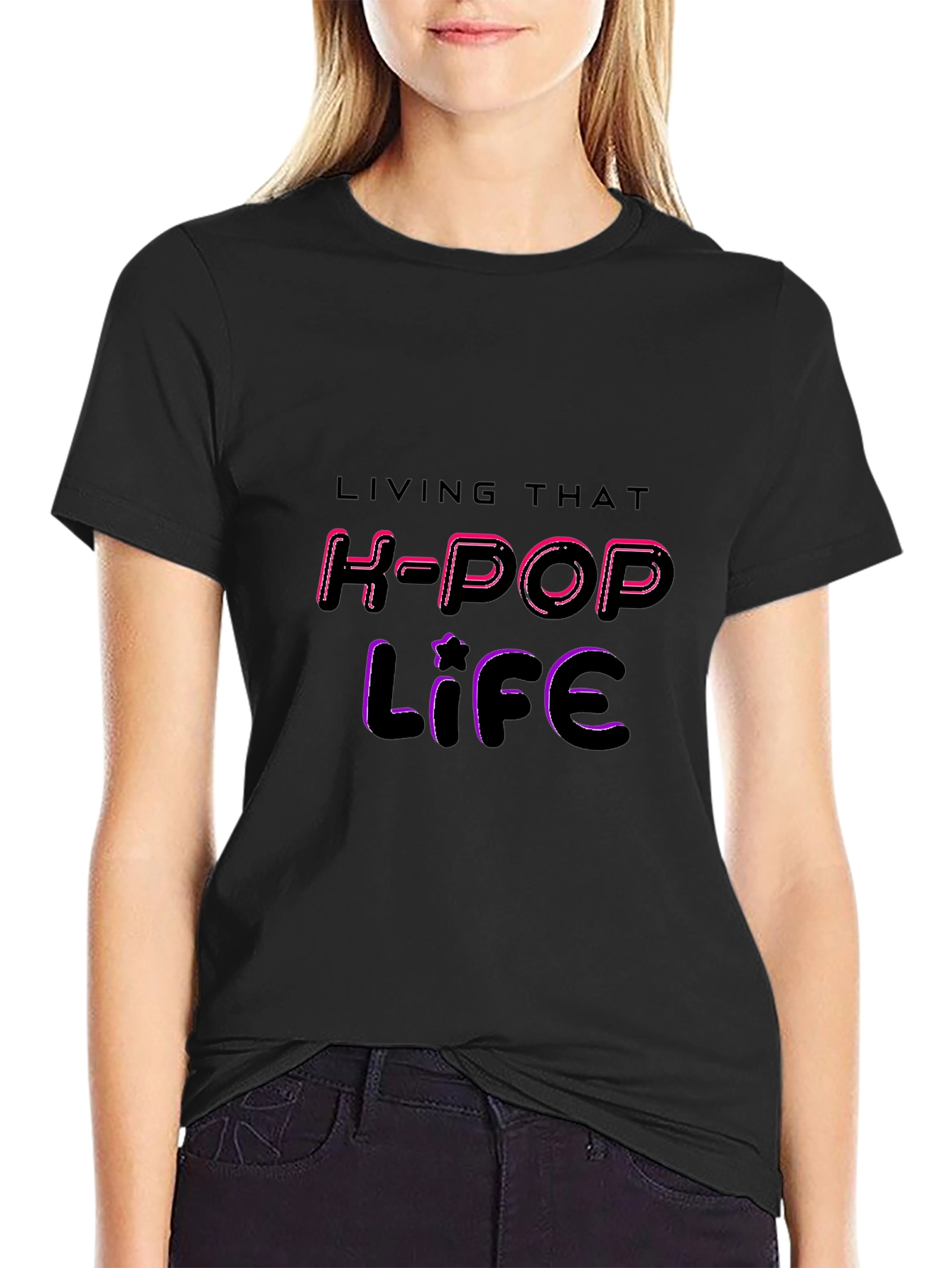 K-Pop Life Tee - Stylish Trendy Music Fan Shirt