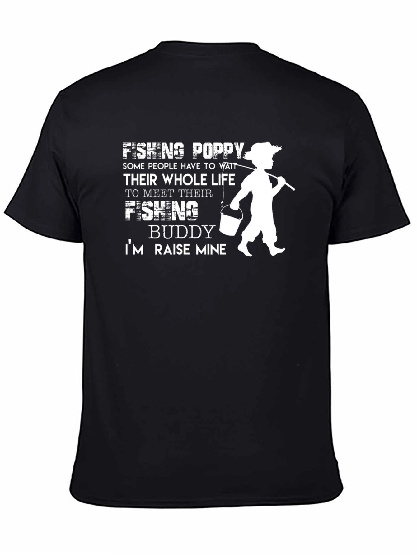 Fishing Poppy Graphic Tee - Meet Their Fishing Buddy