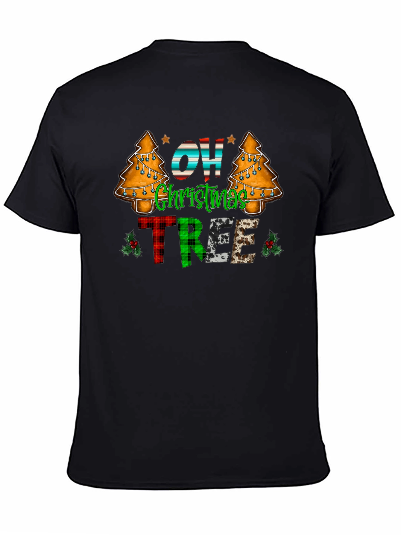 Festive Oh Christmas Tree Graphic Tee