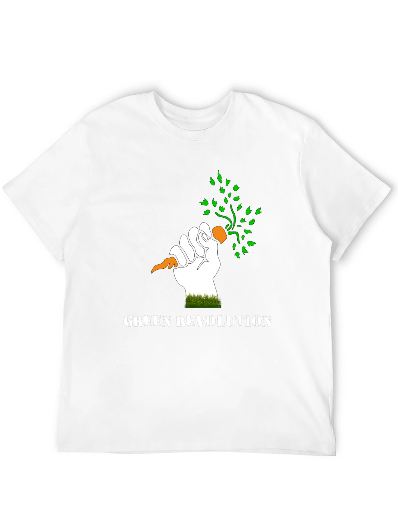 Green Revolution Carrot Fist T-Shirt