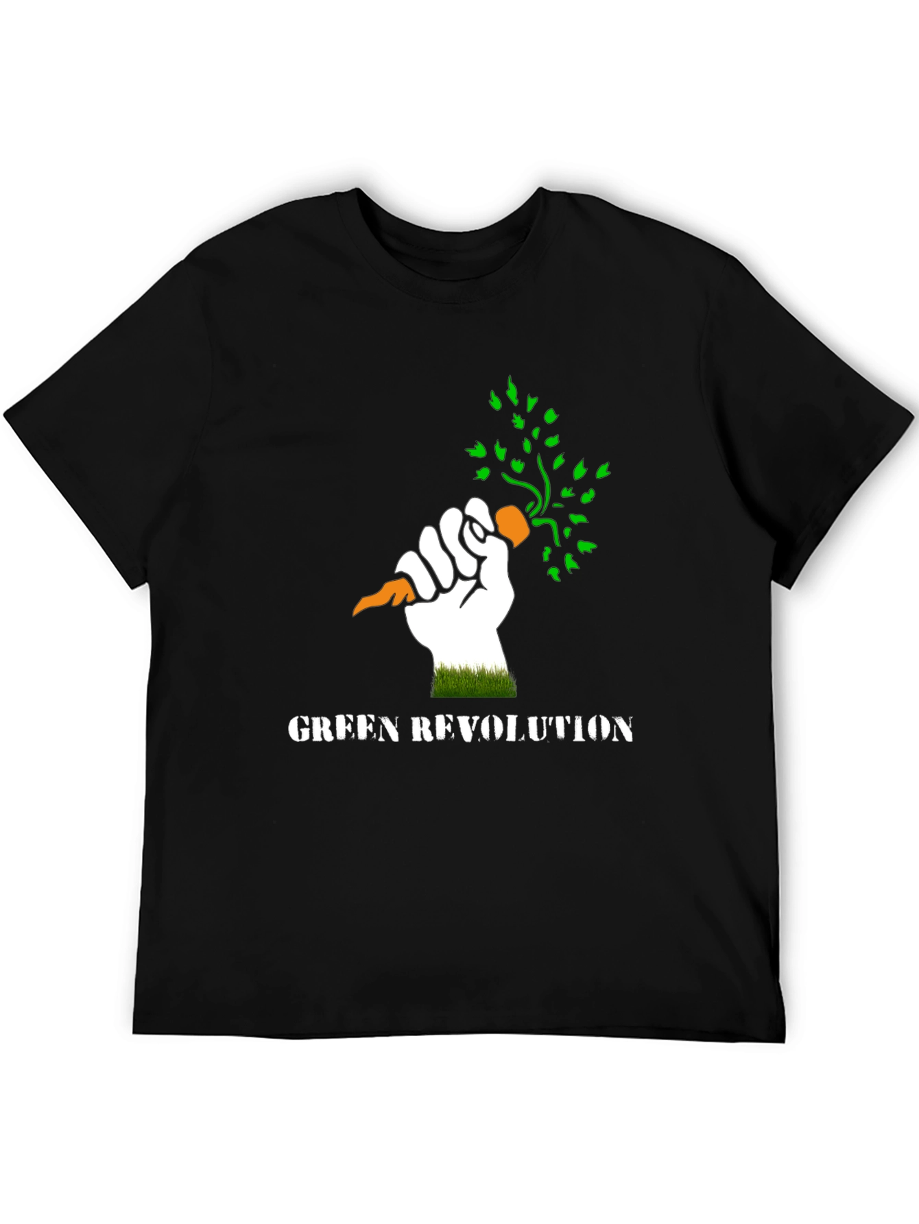 Green Revolution Carrot Fist T-Shirt