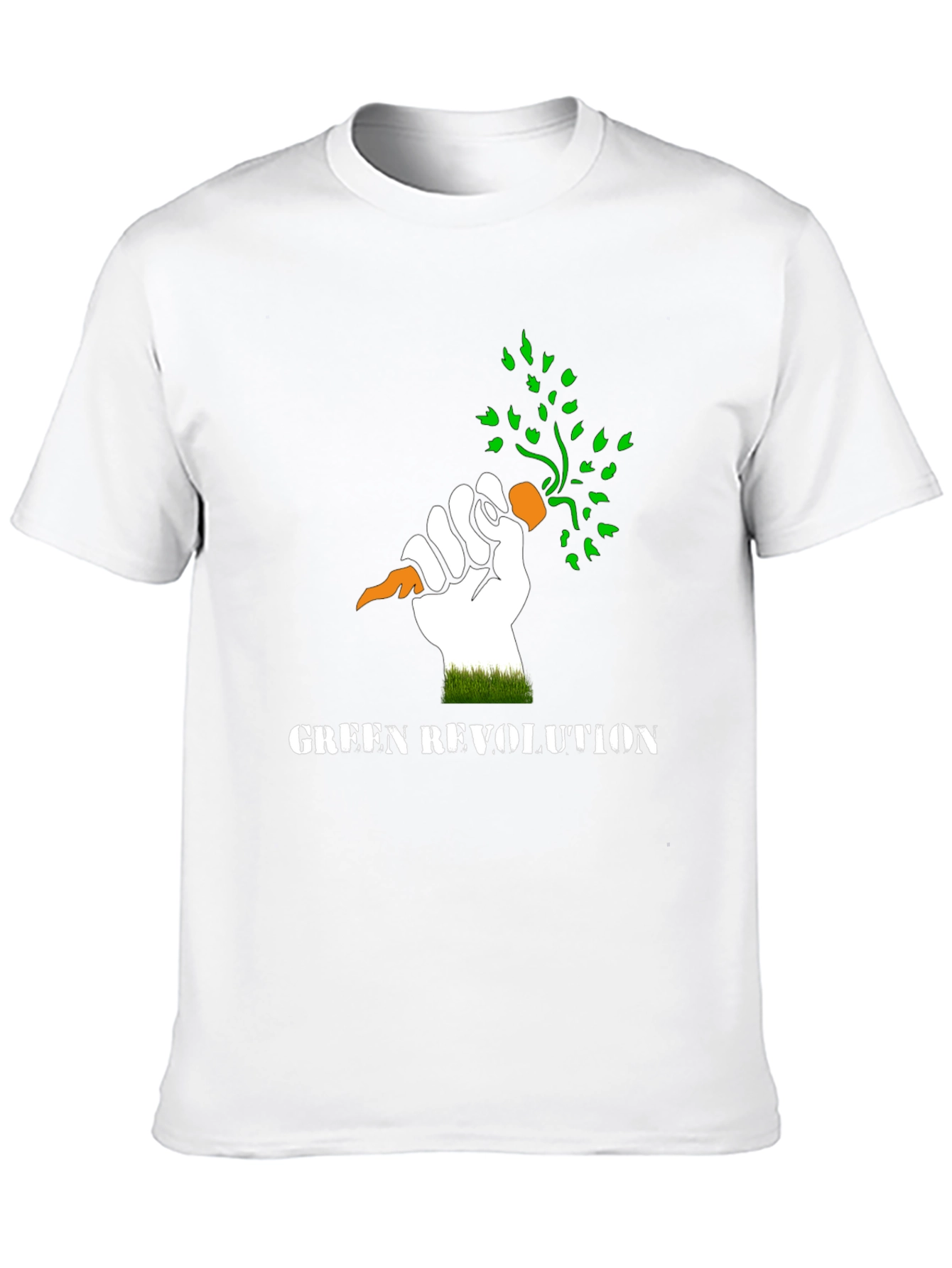 Green Revolution Carrot Fist T-Shirt