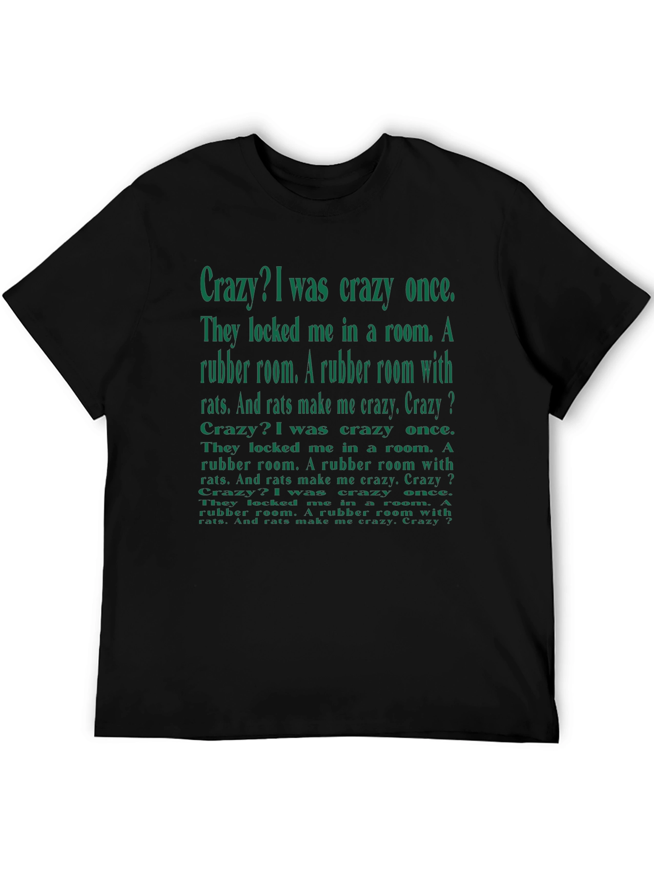Crazy Rats Rubber Room T-Shirt