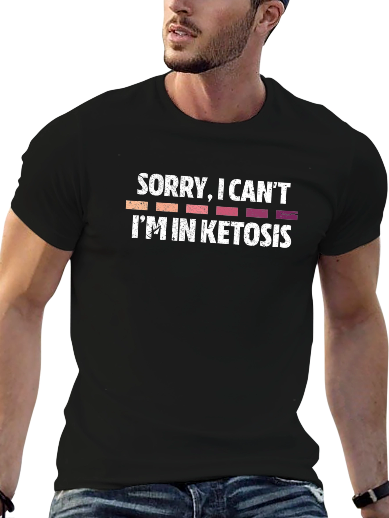 Funny Ketosis T-Shirt - Sorry I Cant
