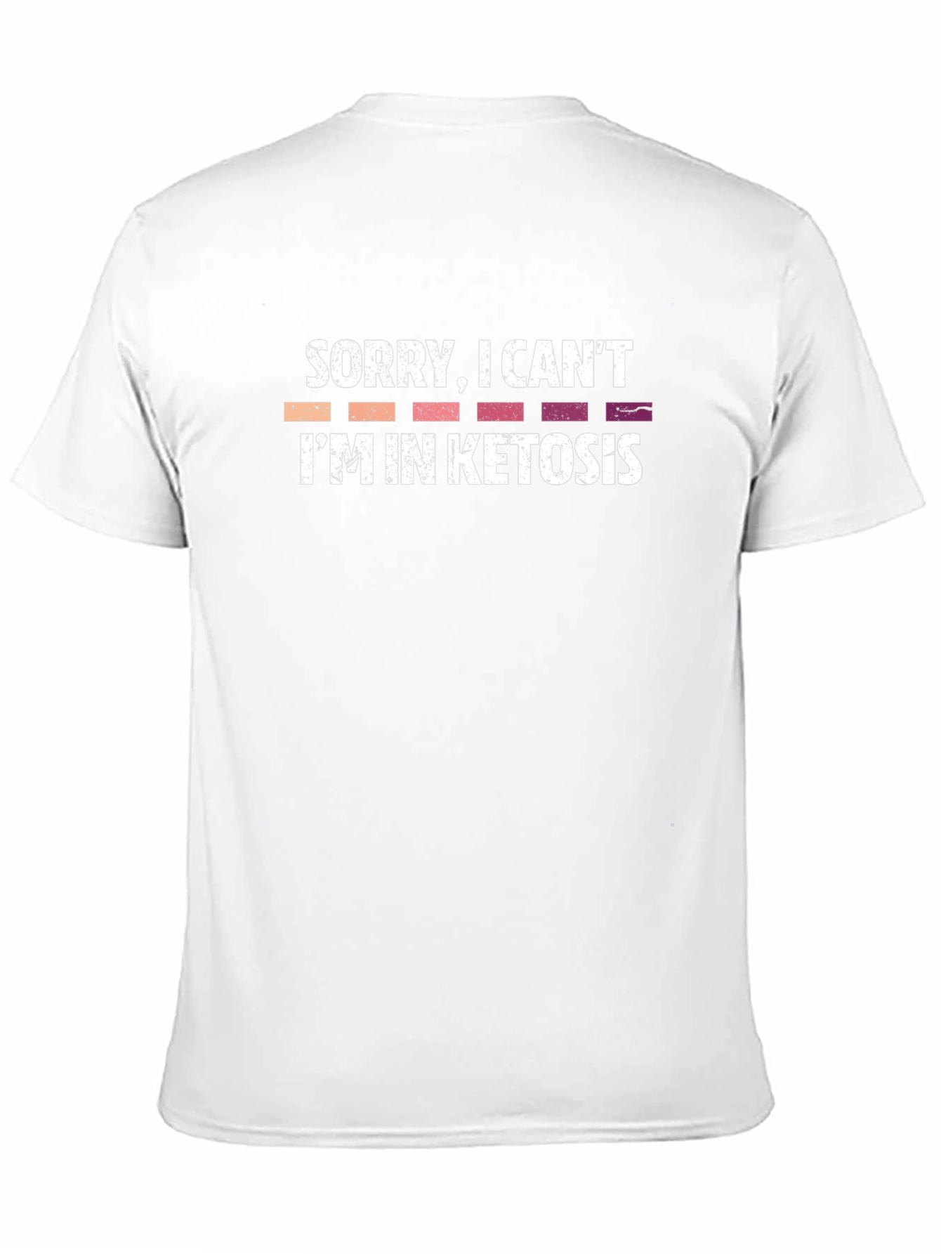 Funny Ketosis T-Shirt - Sorry I Cant