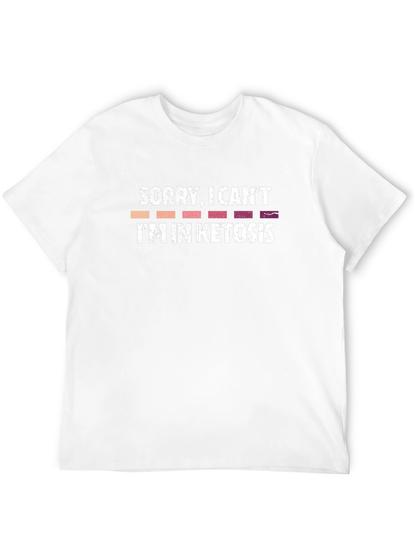 Funny Ketosis T-Shirt - Sorry I Cant