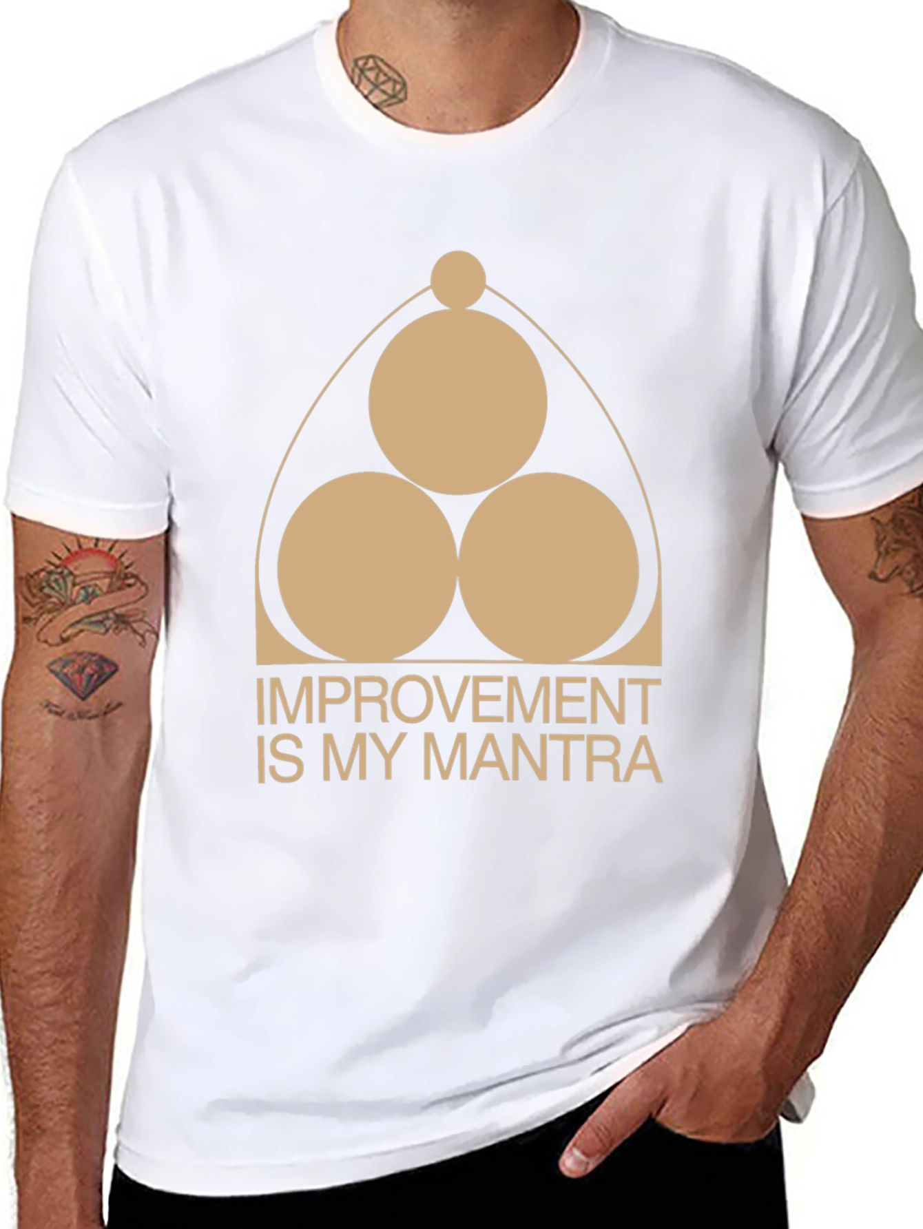 Improvement Is My Mantra Graphic Tee