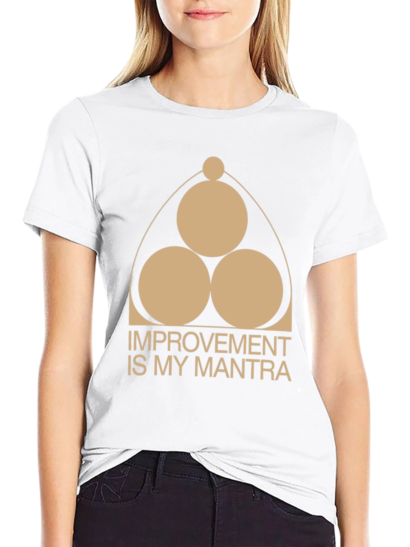 Improvement Is My Mantra Graphic Tee
