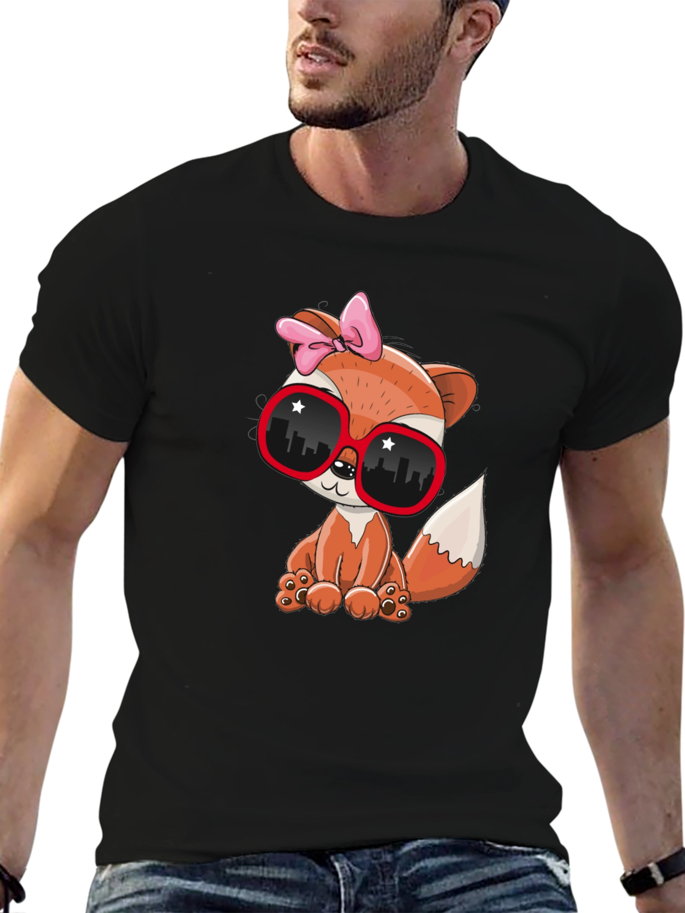 Cool Fox Graphic Tee - Unisex Fashion Shirt