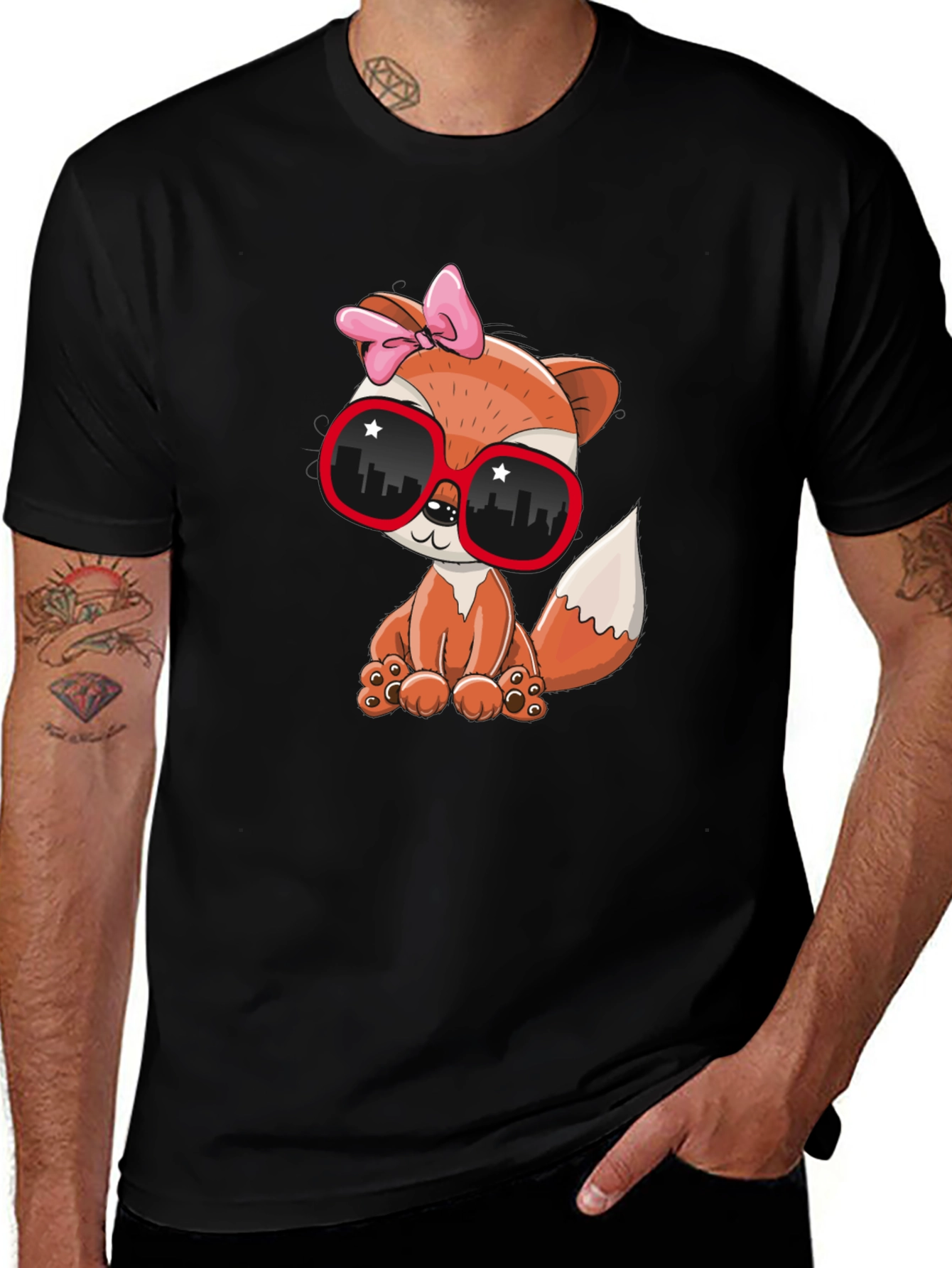Cool Fox Graphic Tee - Unisex Fashion Shirt