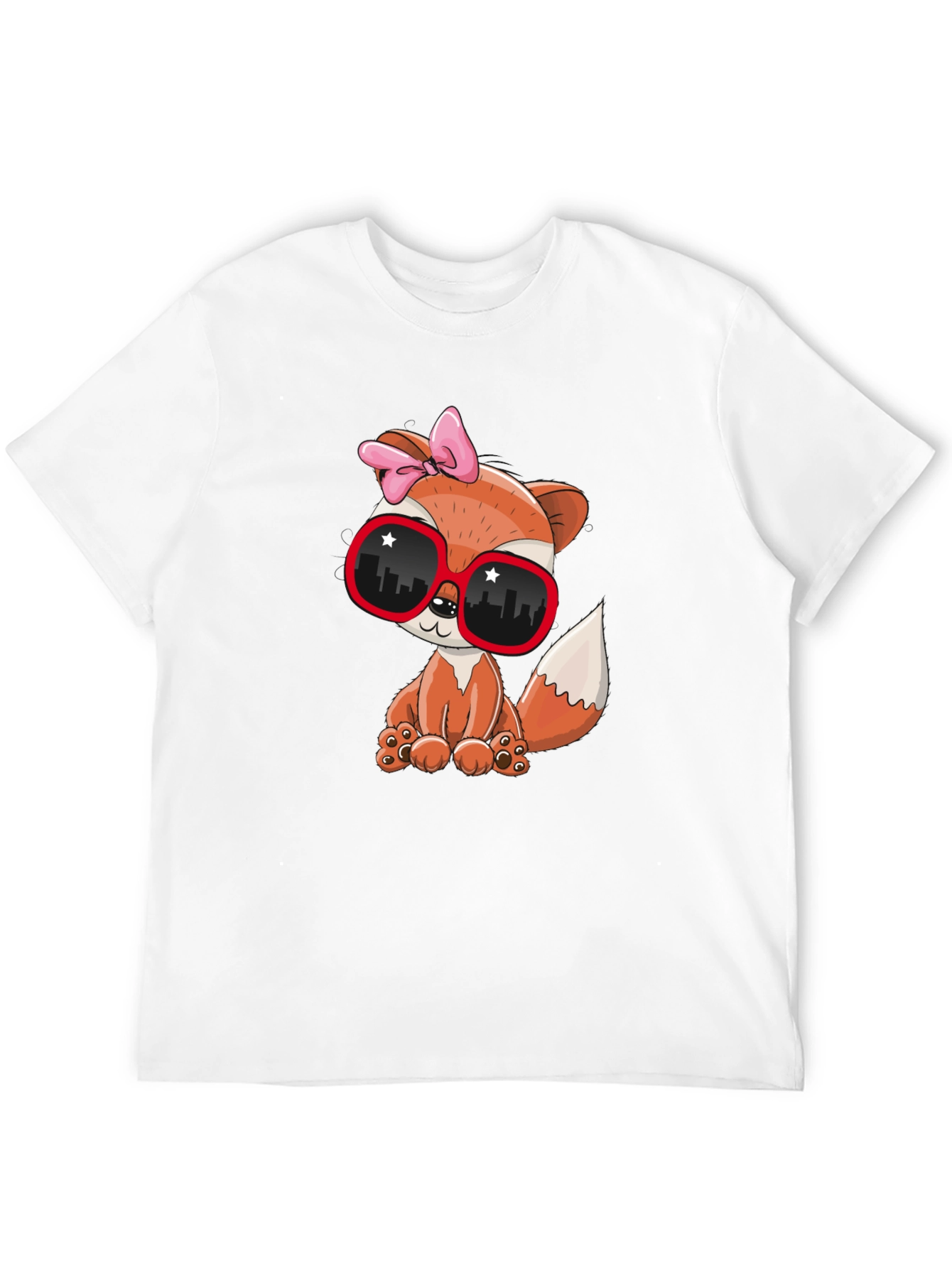 Cool Fox Graphic Tee - Unisex Fashion Shirt
