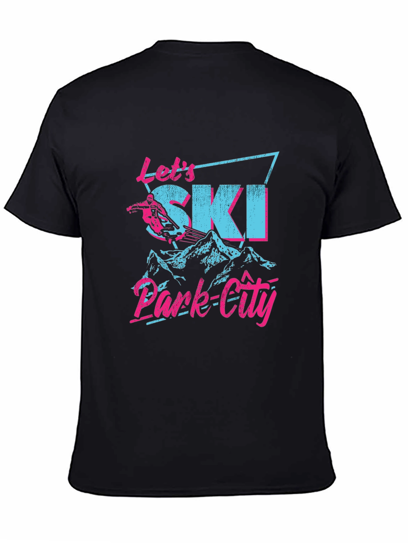 Retro Ski Park City Graphic Tee