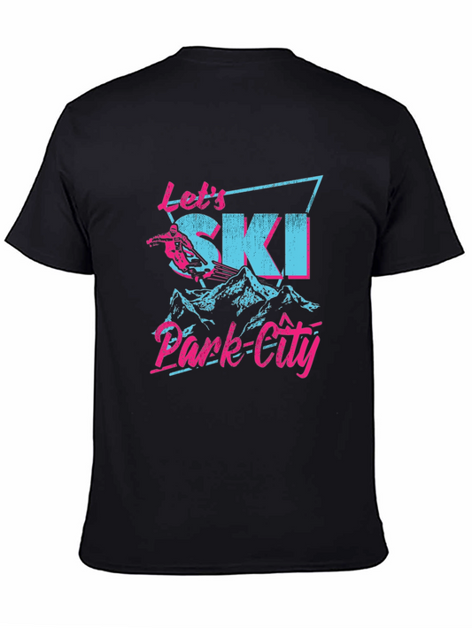 Retro Ski Park City Graphic Tee