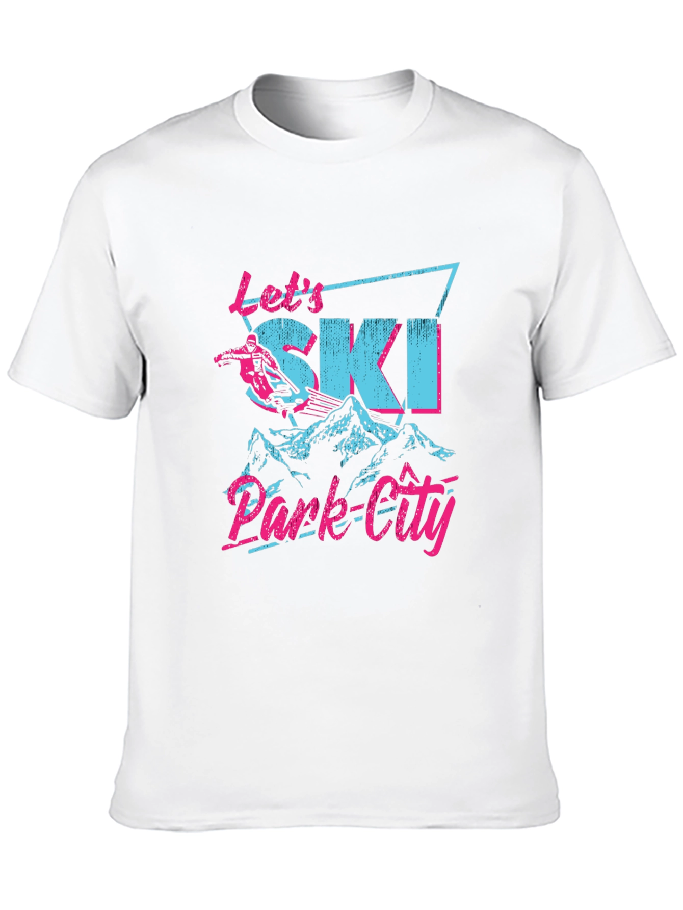 Retro Ski Park City Graphic Tee