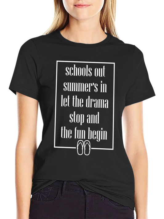 Schools Out Summers In Graphic Tee