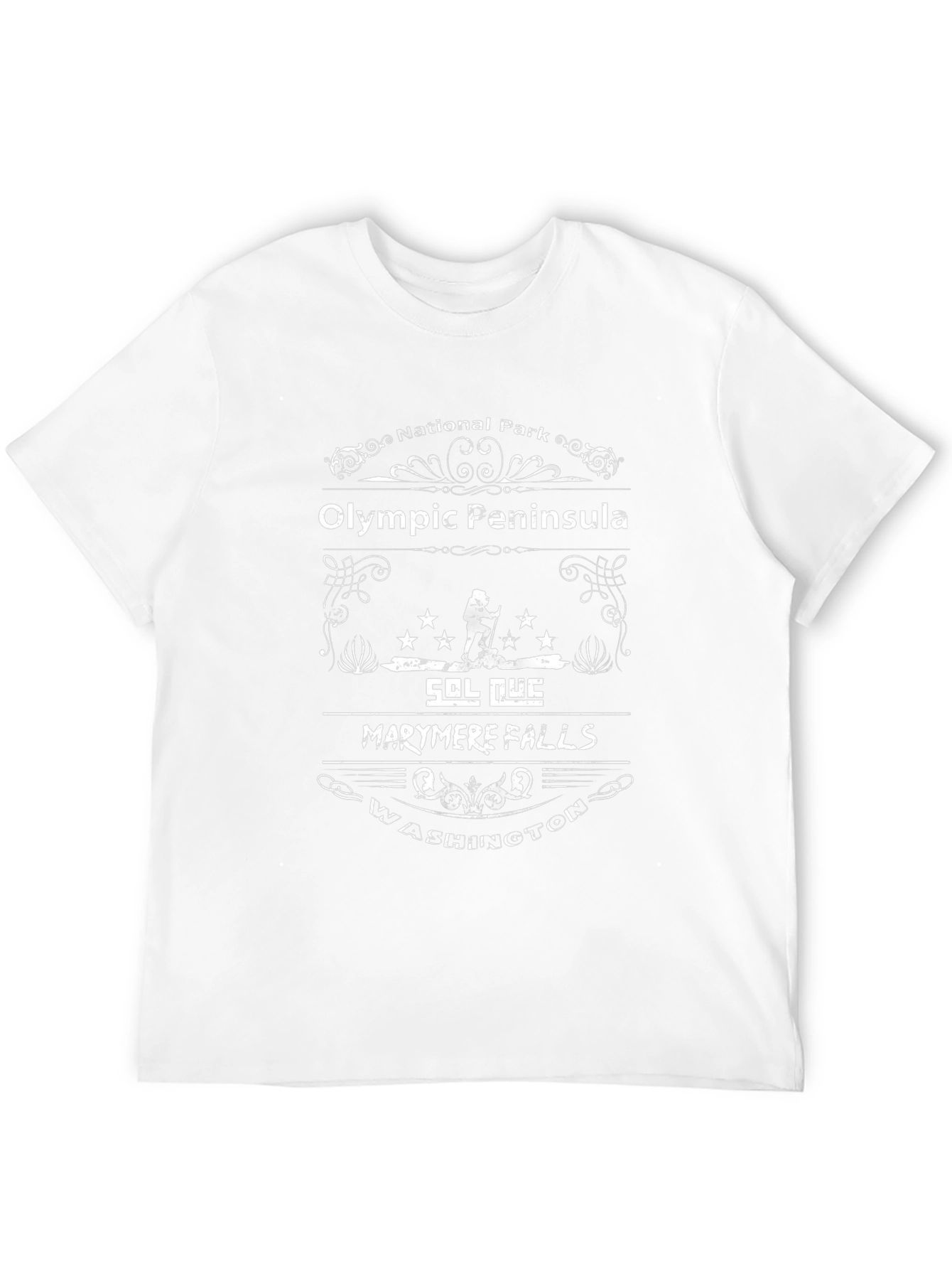 Olympic Peninsula National Park Black T-Shirt