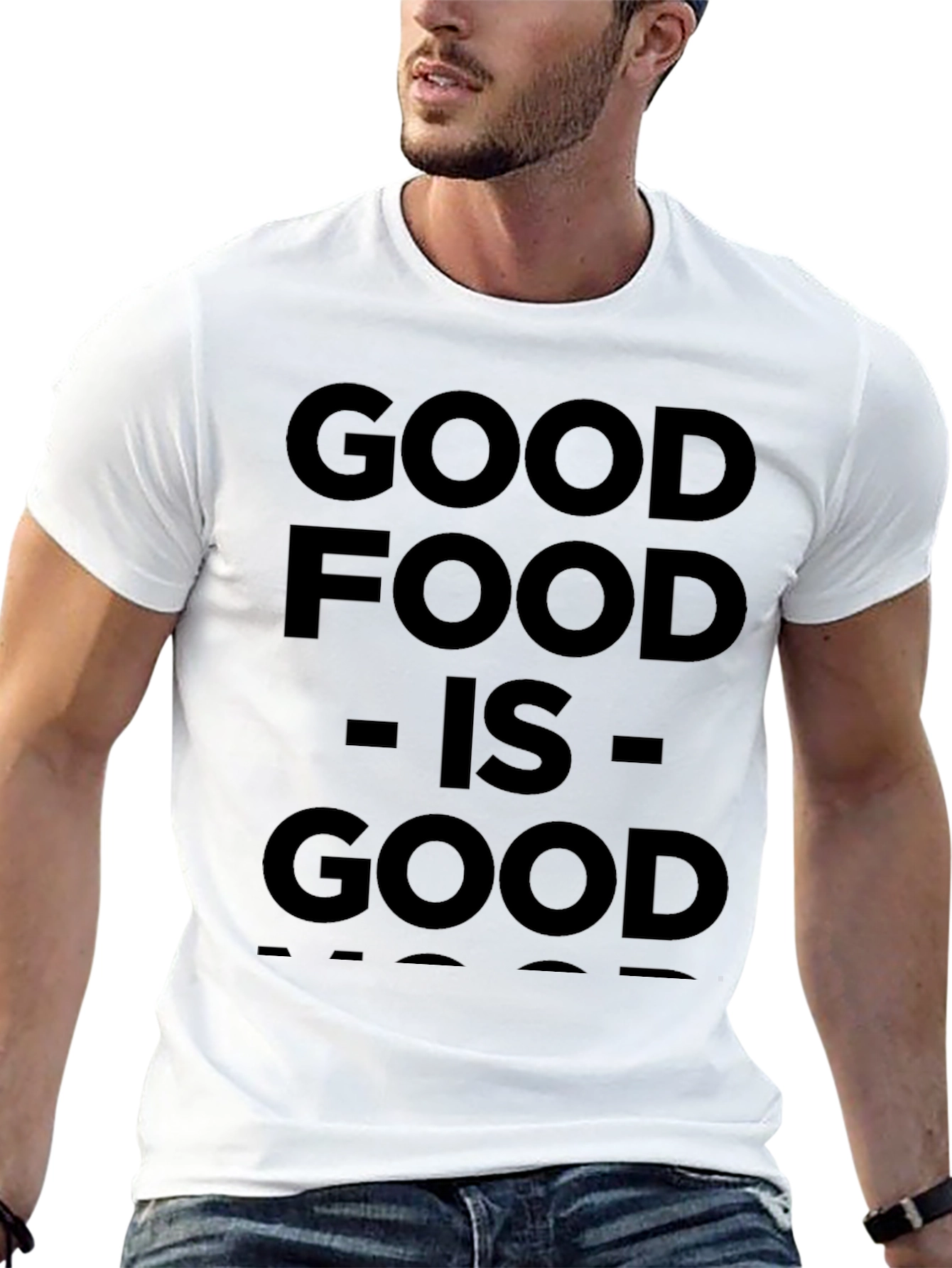 Good Food is Good Mood Graphic Tee