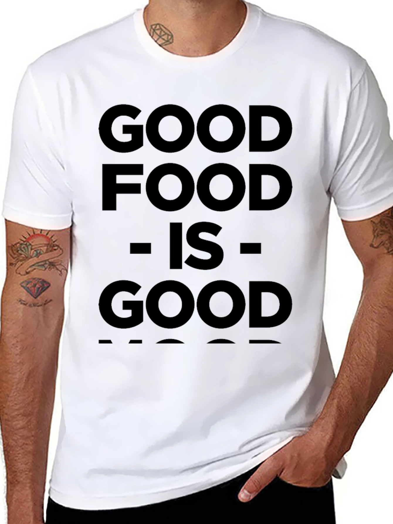 Good Food is Good Mood Graphic Tee