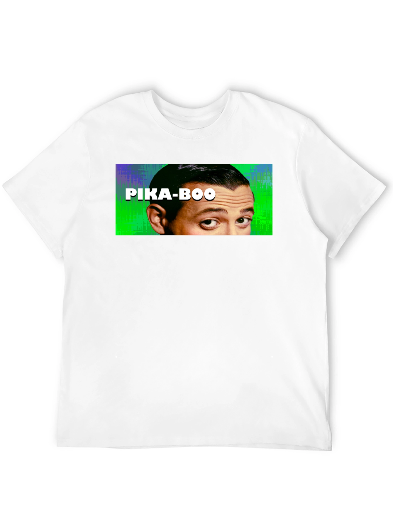 Pika-Boo Graphic Tee - Funny Peekaboo T-Shirt