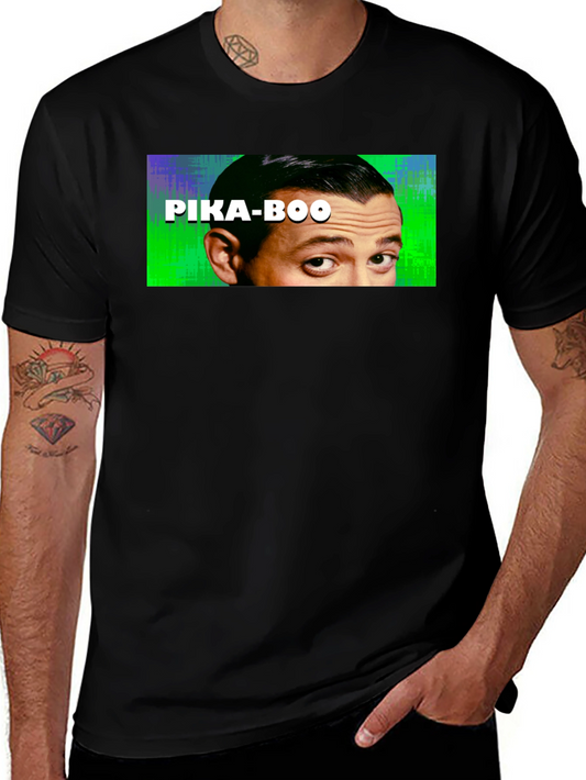 Pika-Boo Graphic Tee - Funny Peekaboo T-Shirt