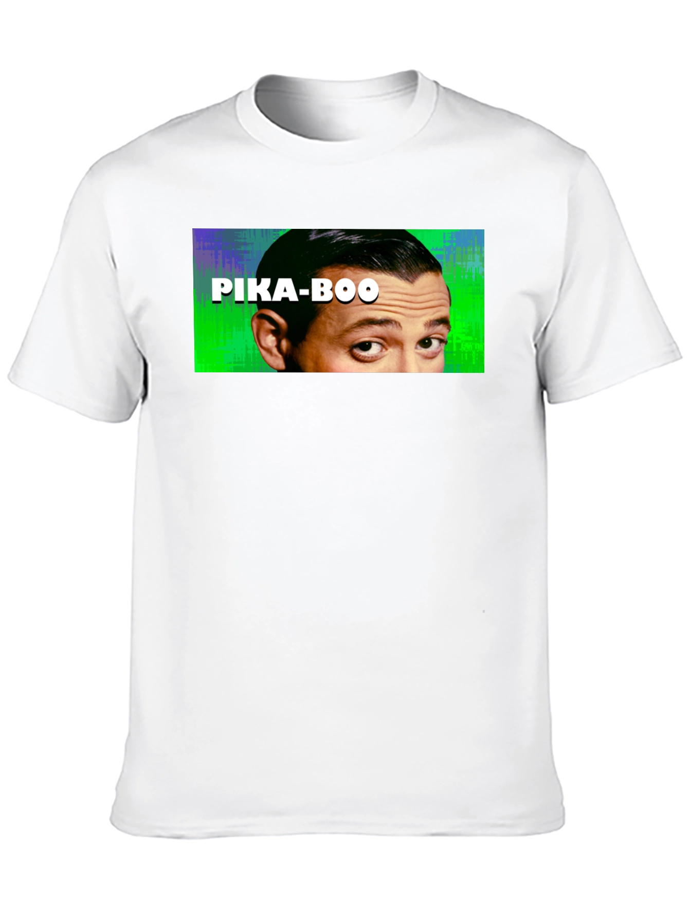 Pika-Boo Graphic Tee - Funny Peekaboo T-Shirt