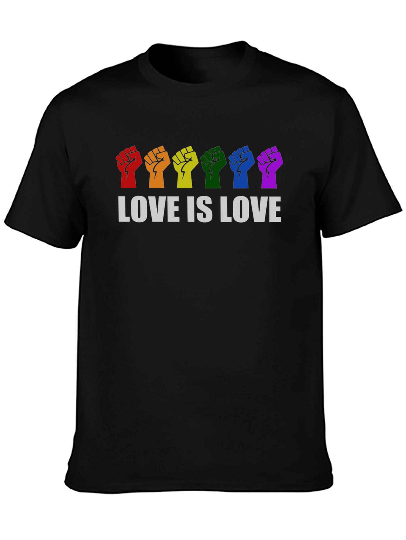 Love Is Love Pride Fist T-Shirt
