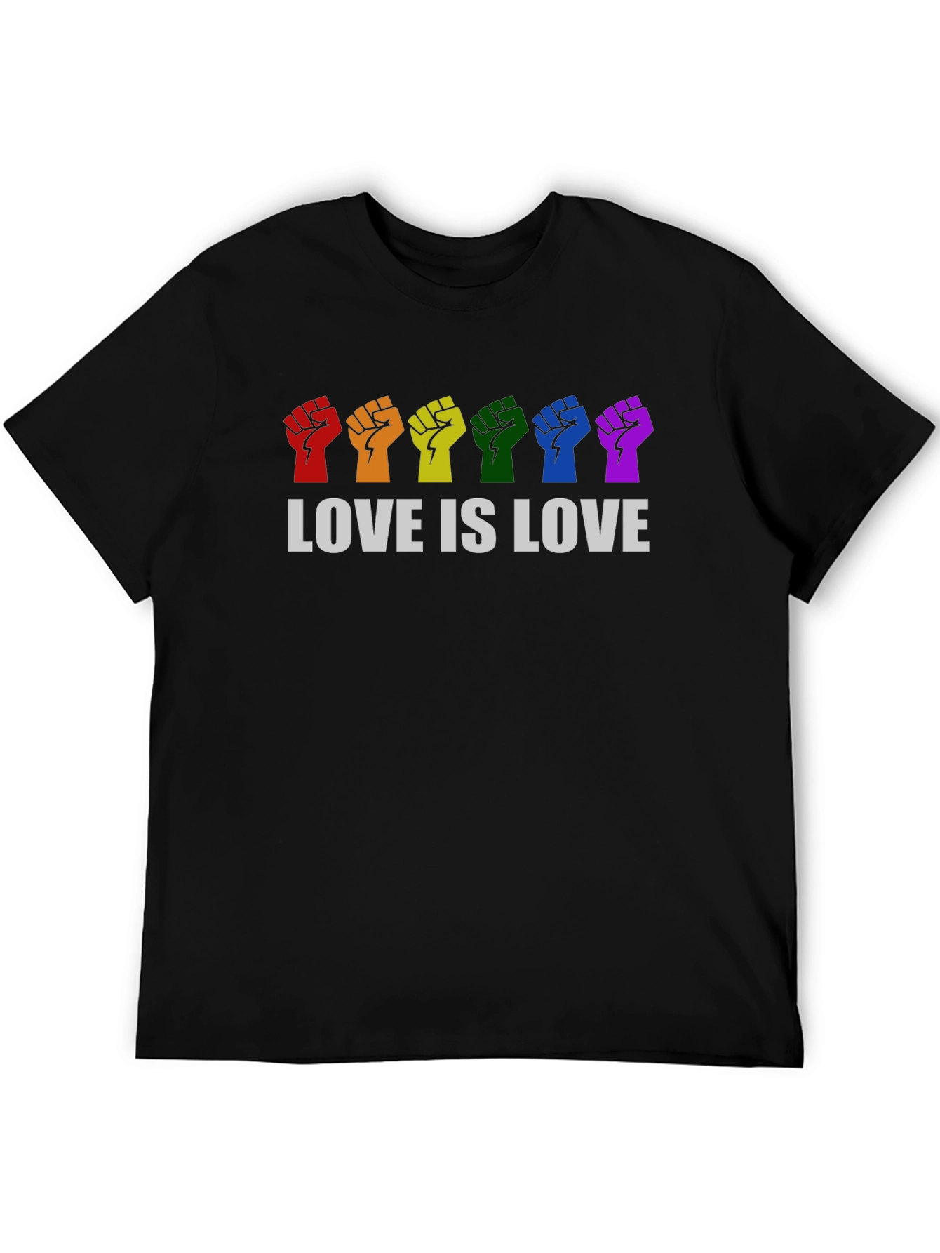 Love Is Love Pride Fist T-Shirt