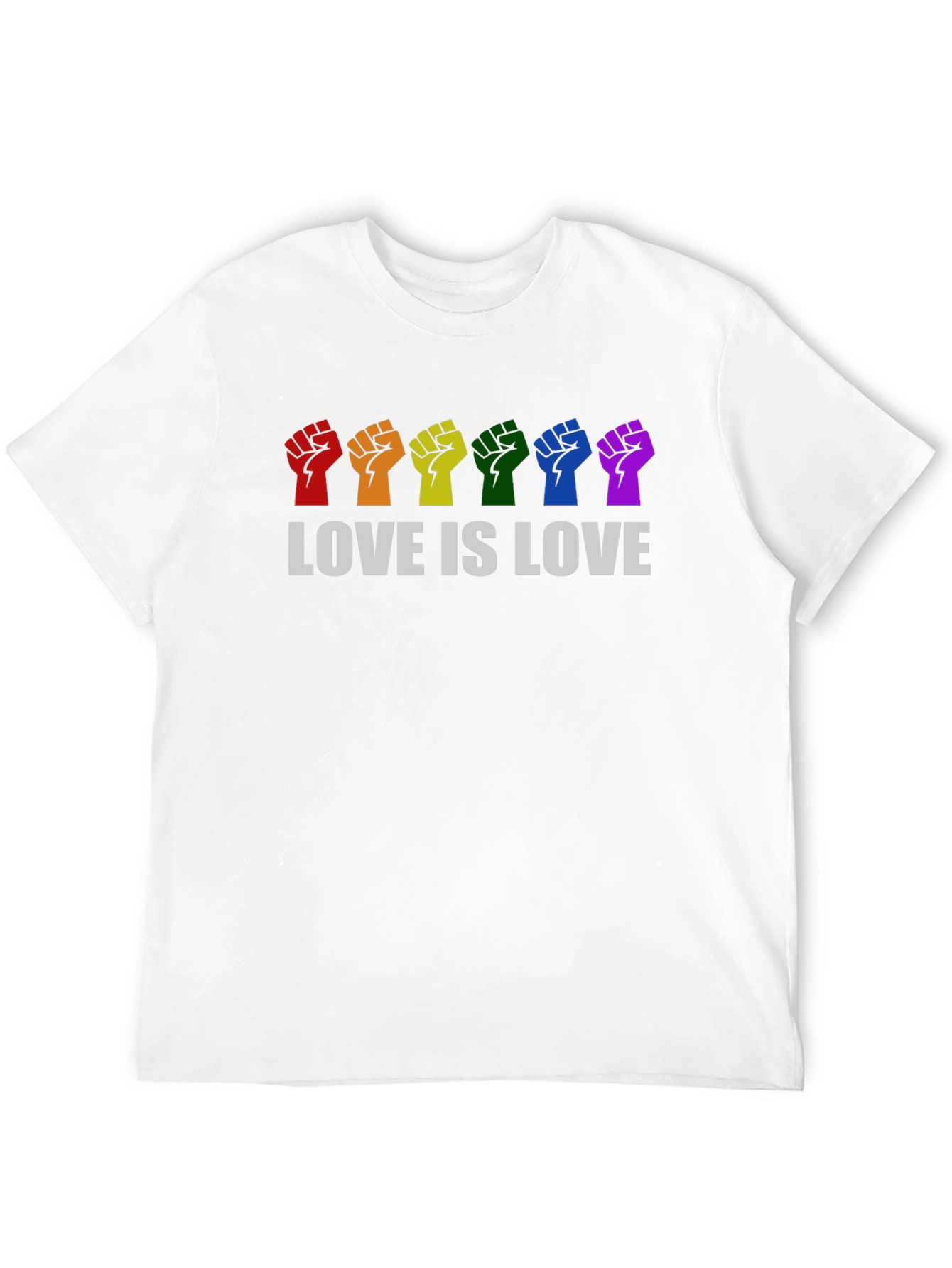 Love Is Love Pride Fist T-Shirt