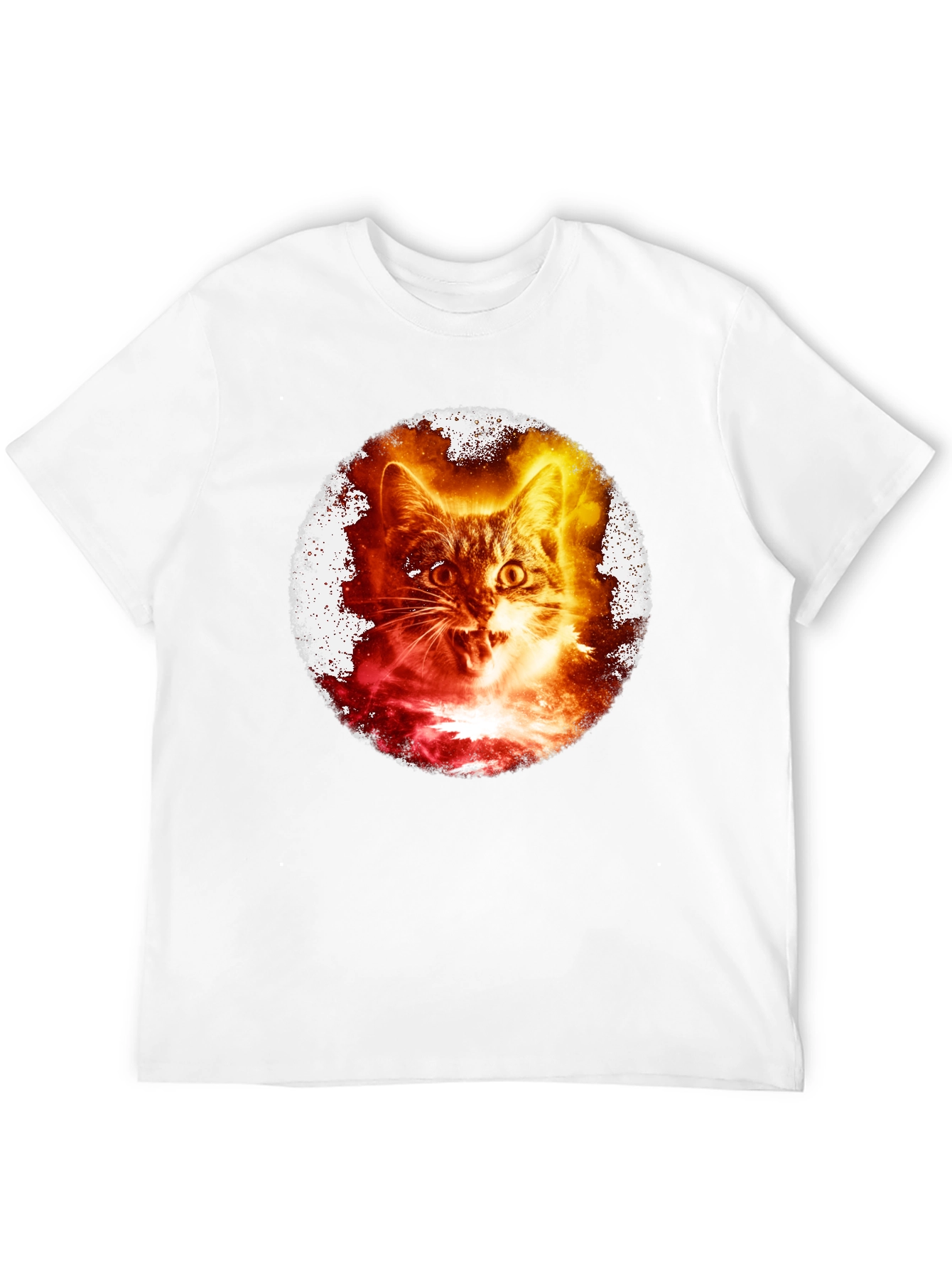 Cosmic Cat T-Shirt - Cool Graphic Tee