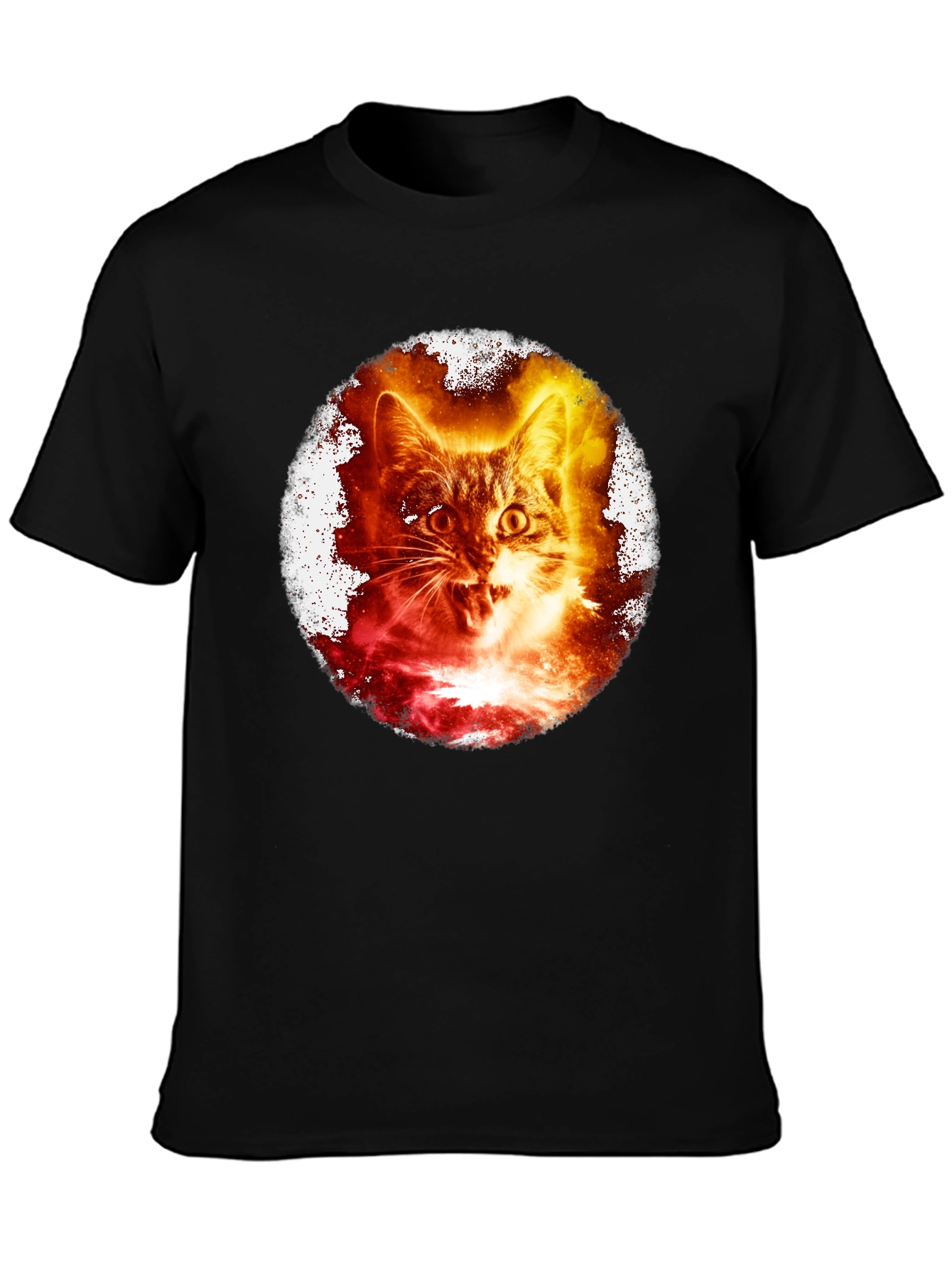 Cosmic Cat T-Shirt - Cool Graphic Tee