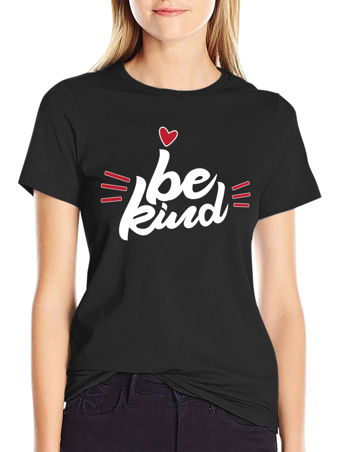 Be Kind Graphic Tee - Soft Cotton Blend Shirt