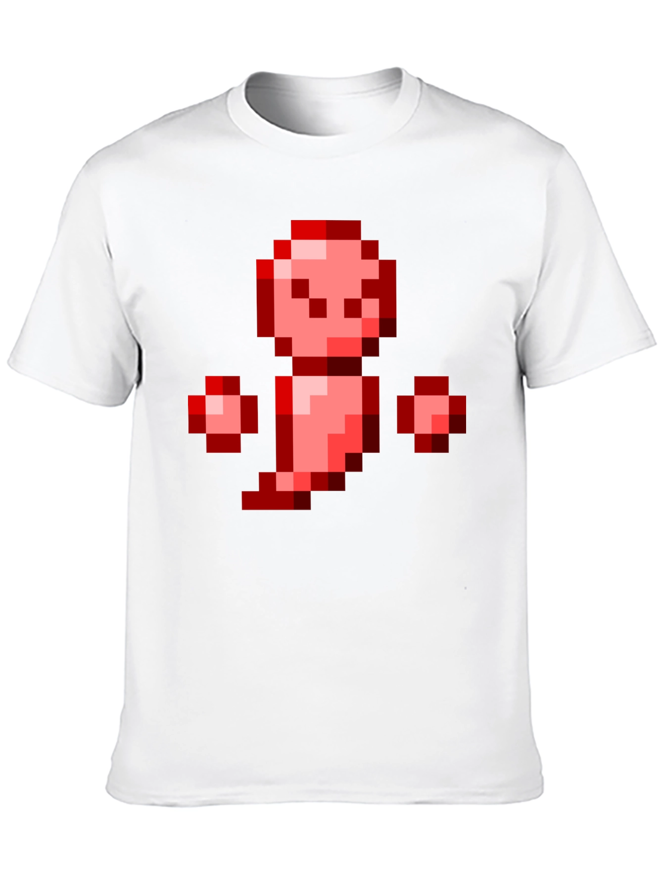 Pixel Red Creature Graphic Tee