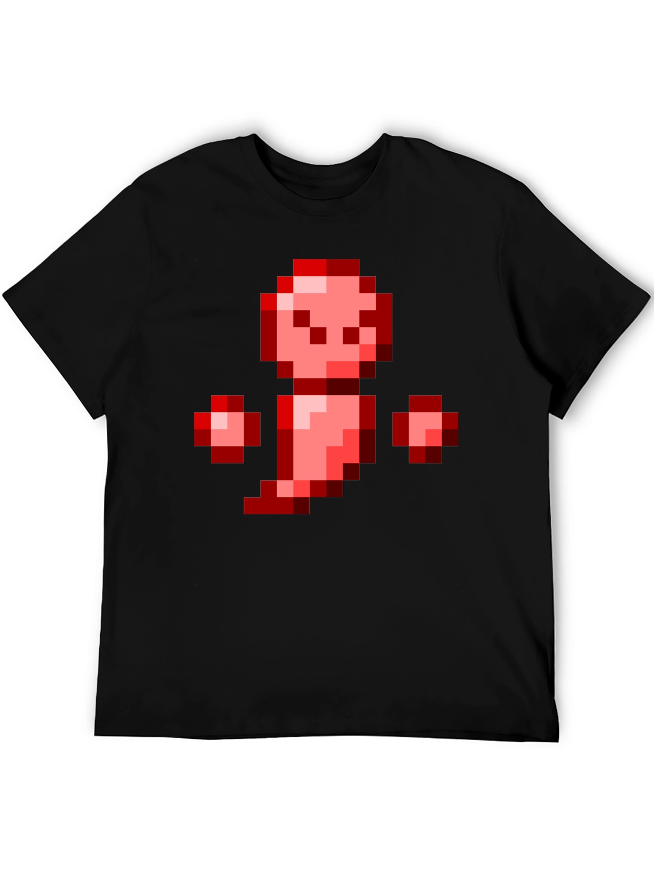 Pixel Red Creature Graphic Tee