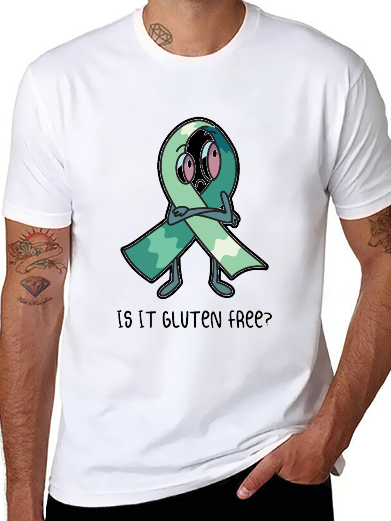 Gluten Free Awareness Ribbon T-Shirt