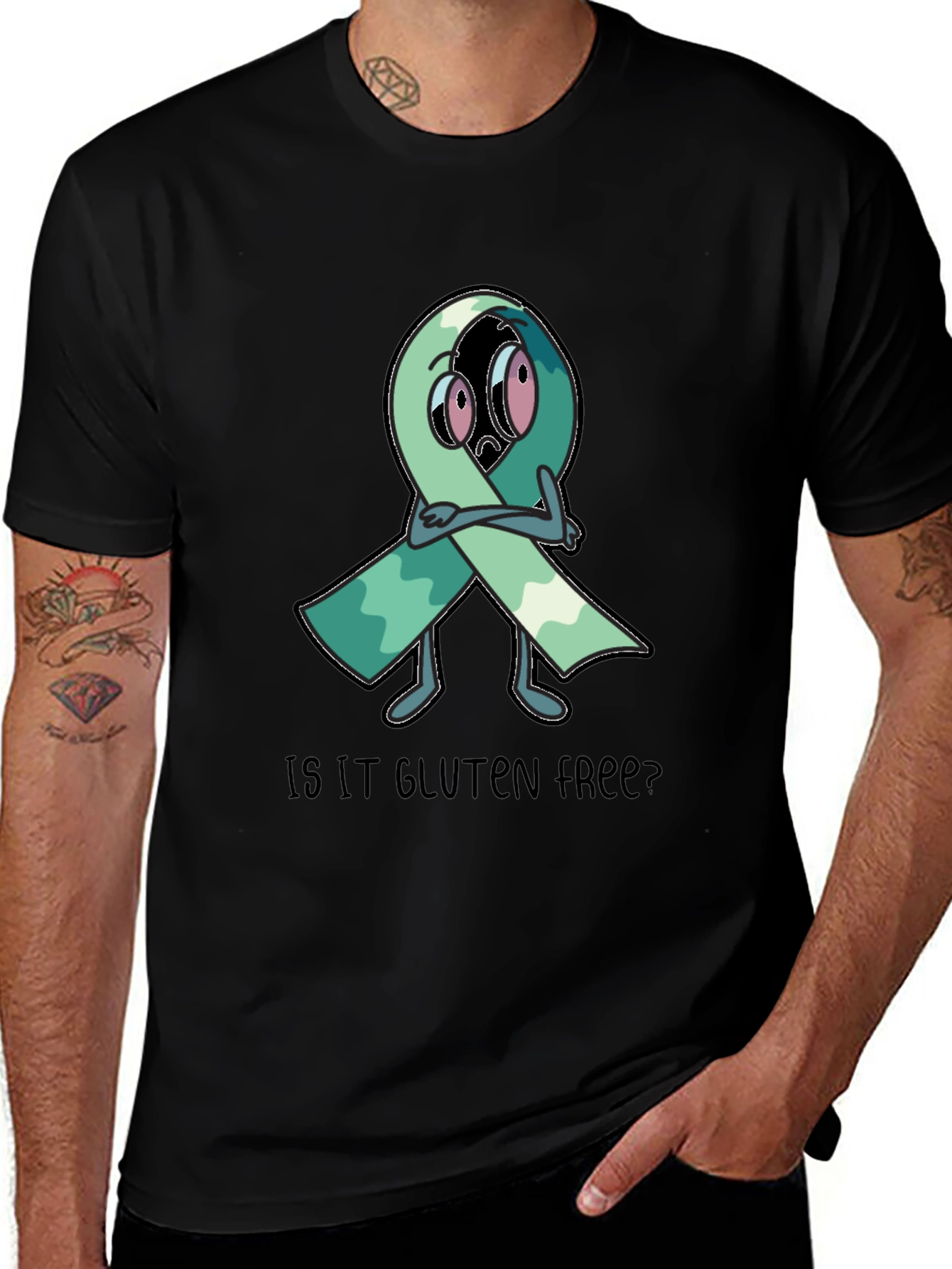 Gluten Free Awareness Ribbon T-Shirt