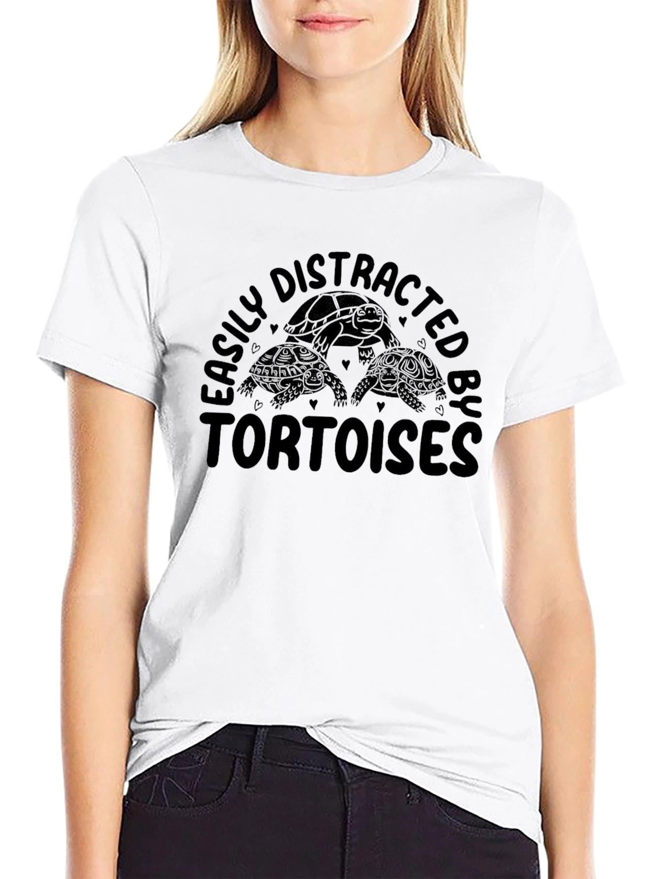 Tortoise Graphic T-Shirt - Easily Distracted