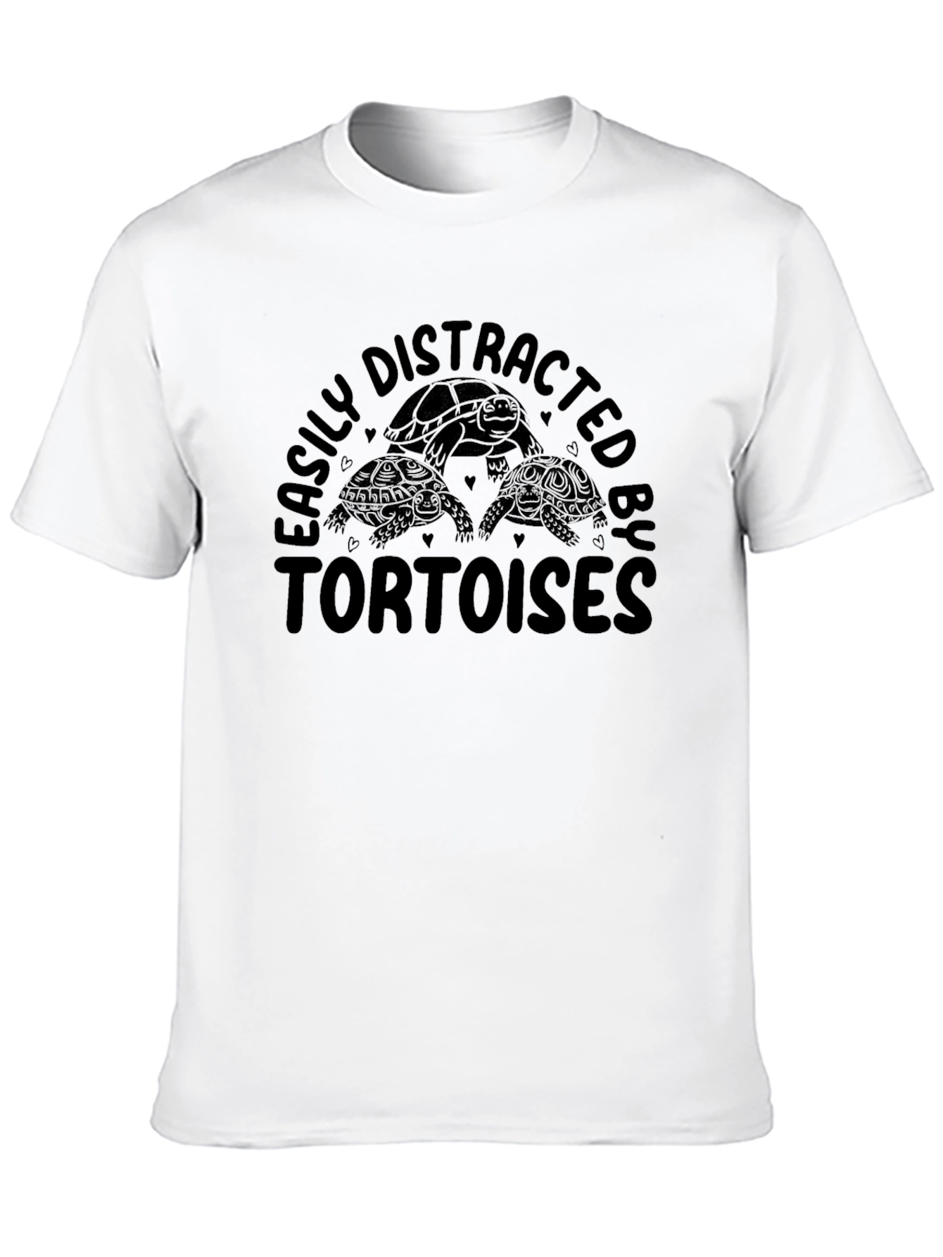 Tortoise Graphic T-Shirt - Easily Distracted