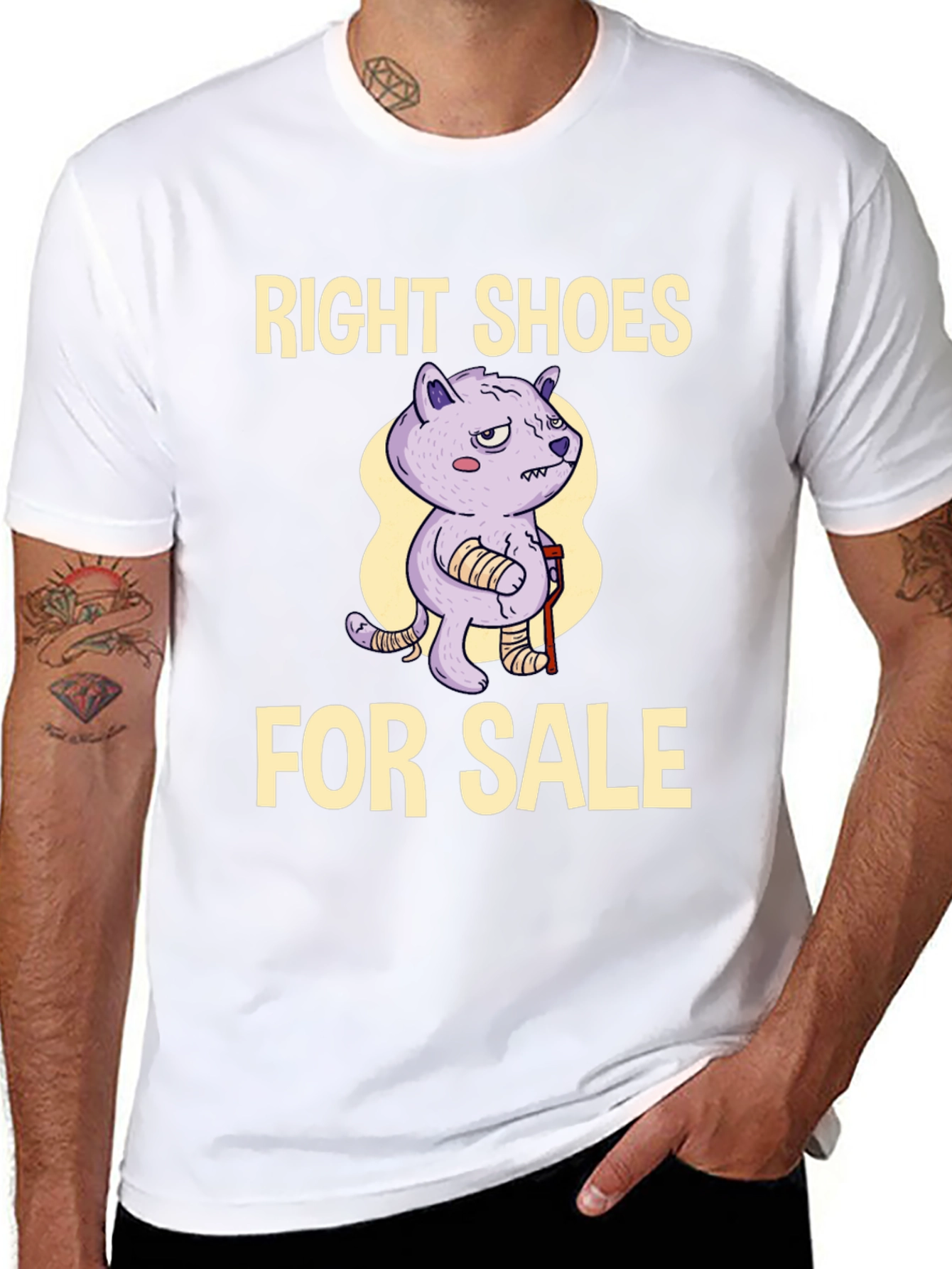 Right Shoes For Sale Funny T-Shirt