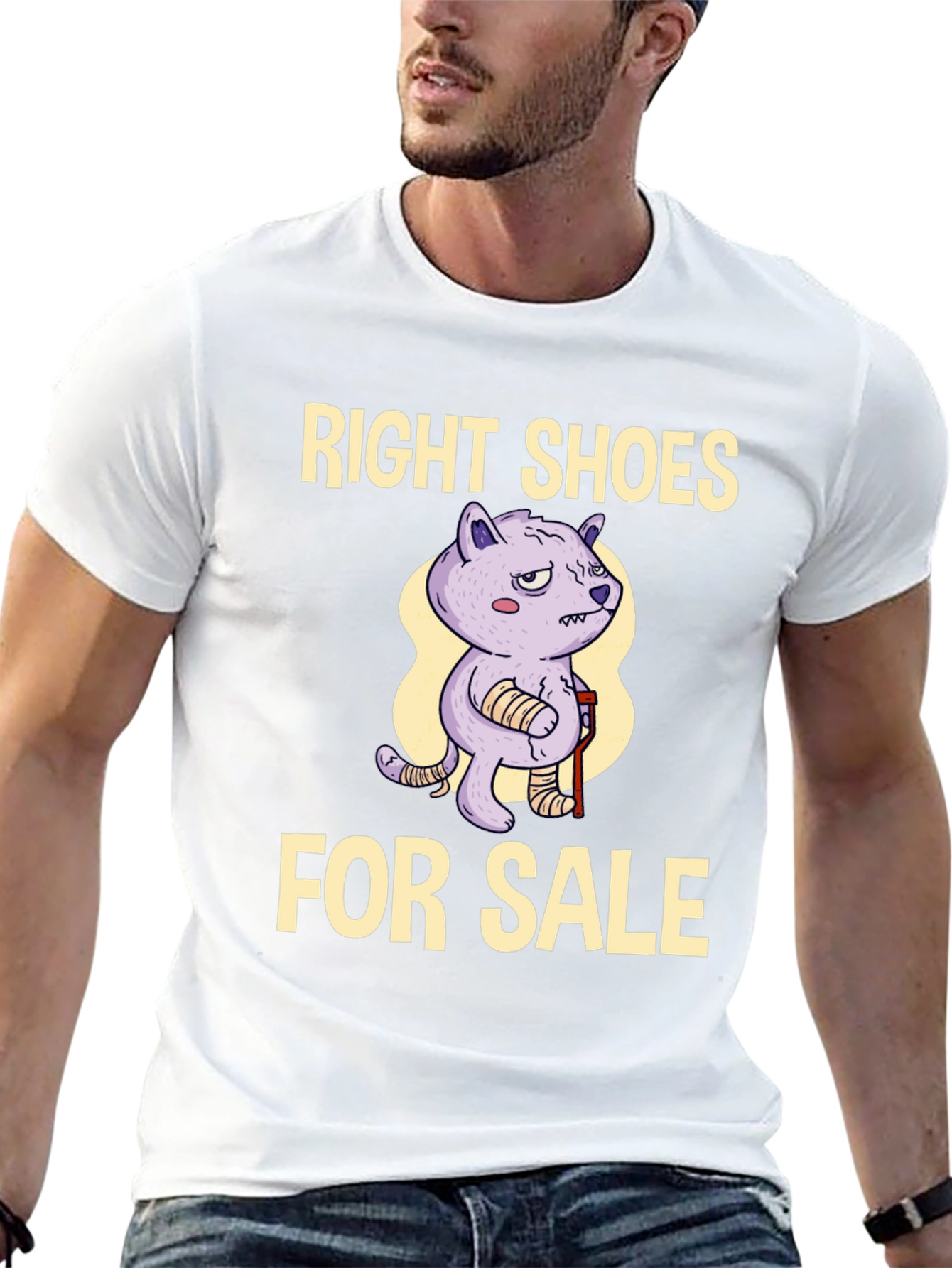 Right Shoes For Sale Funny T-Shirt