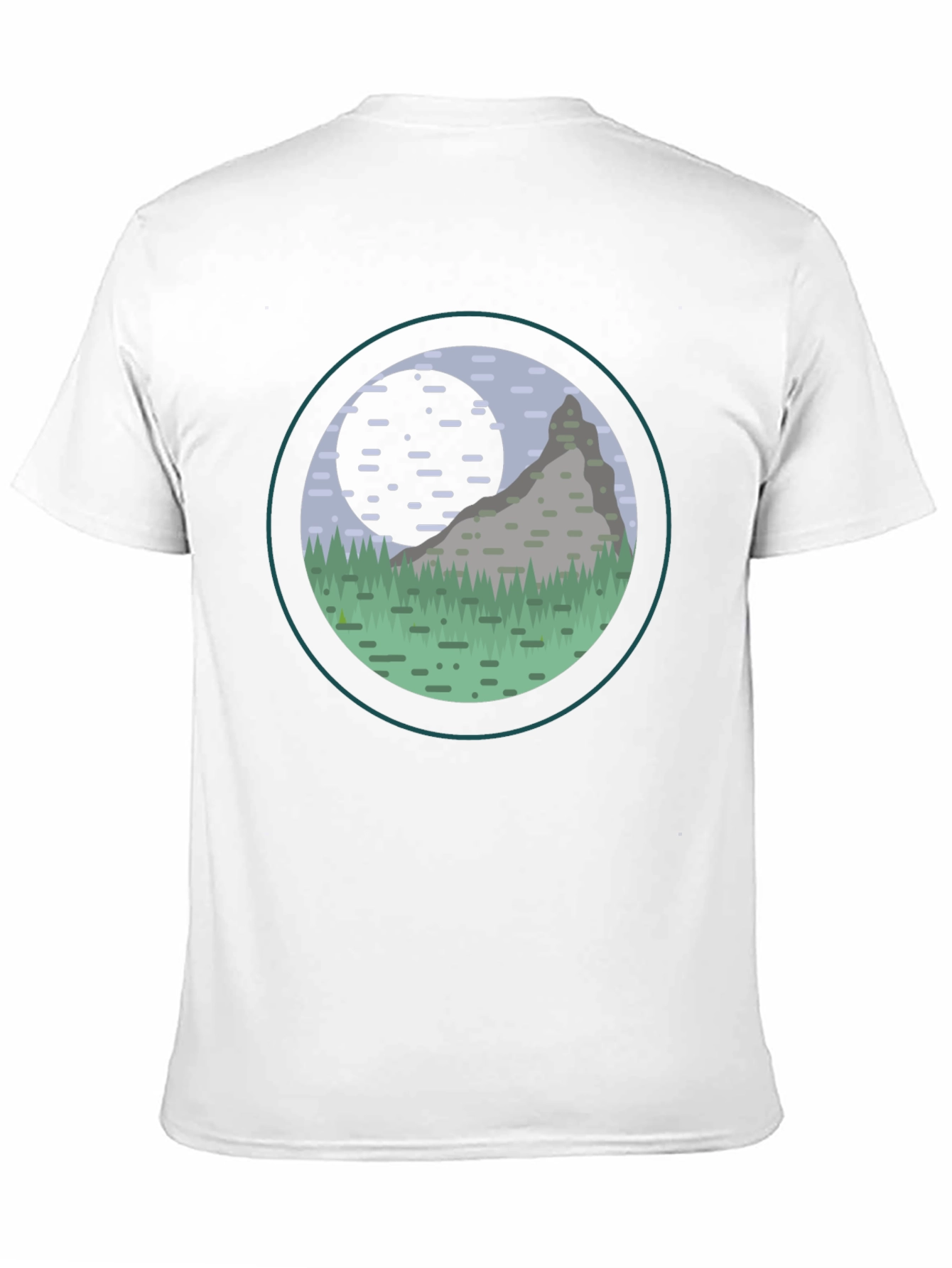 Mountain Scene Graphic Tee