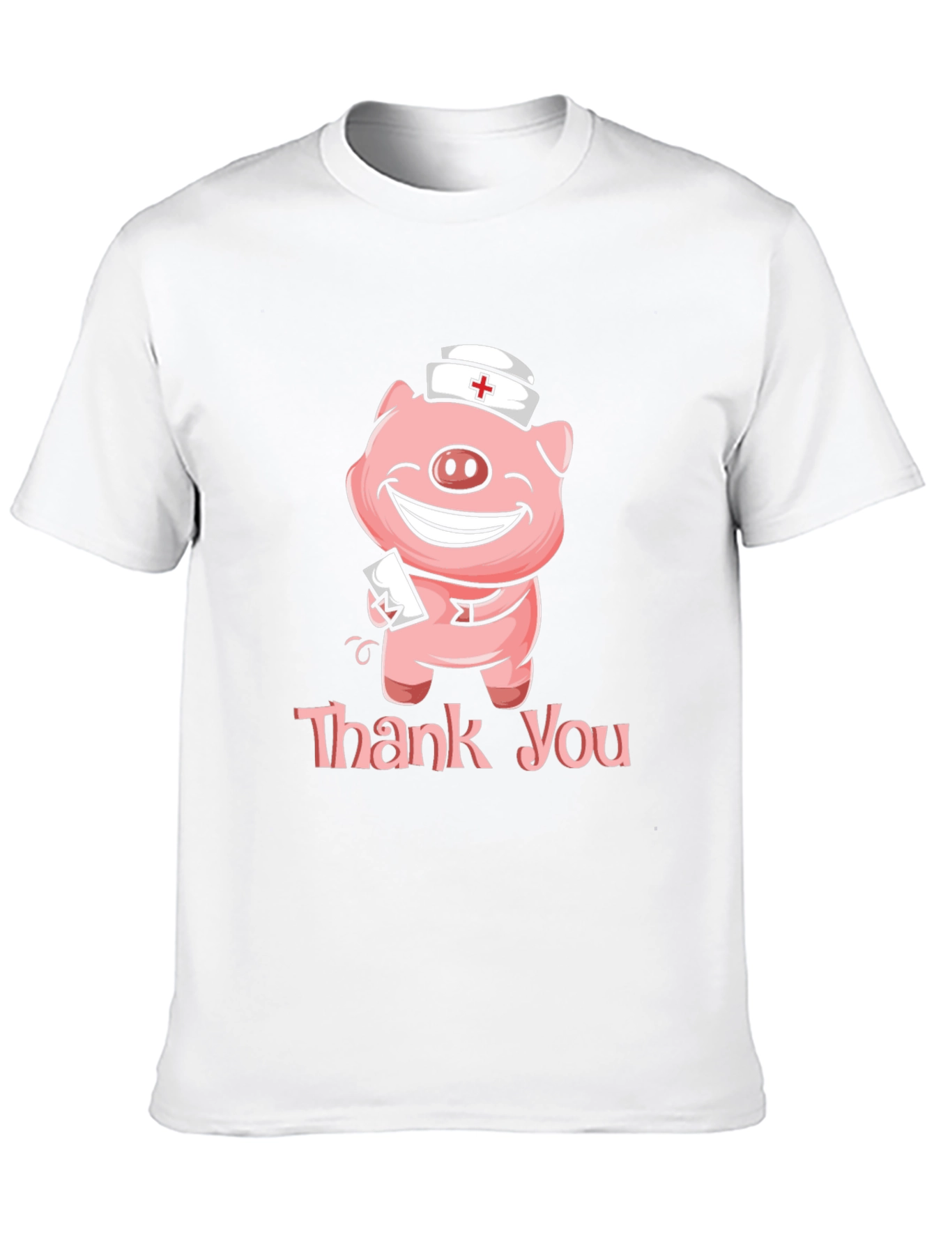 Nurse Pig Thank You T-Shirt