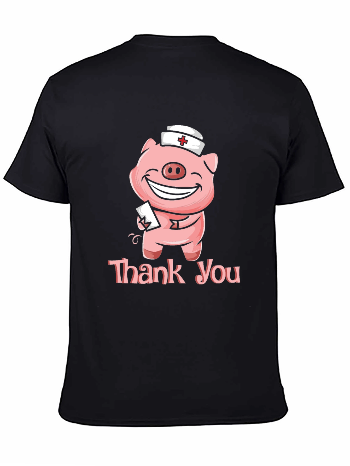 Nurse Pig Thank You T-Shirt
