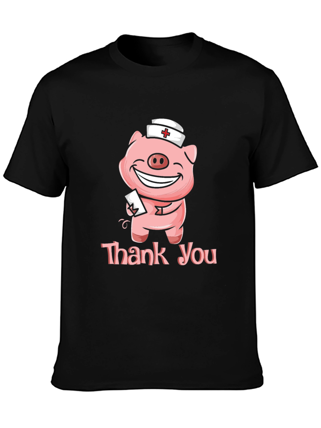 Nurse Pig Thank You T-Shirt