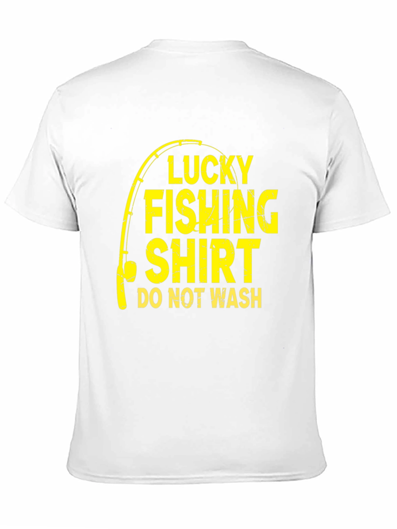 Lucky Fishing Shirt - Novelty Graphic Tee