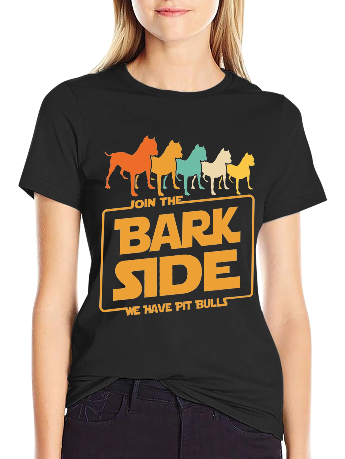Bark Side Pitbull T-Shirt