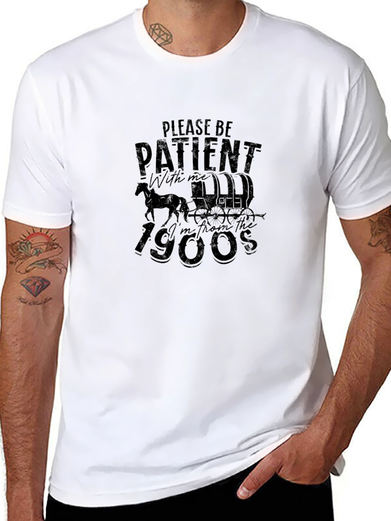 Funny Please Be Patient 1900s T-Shirt