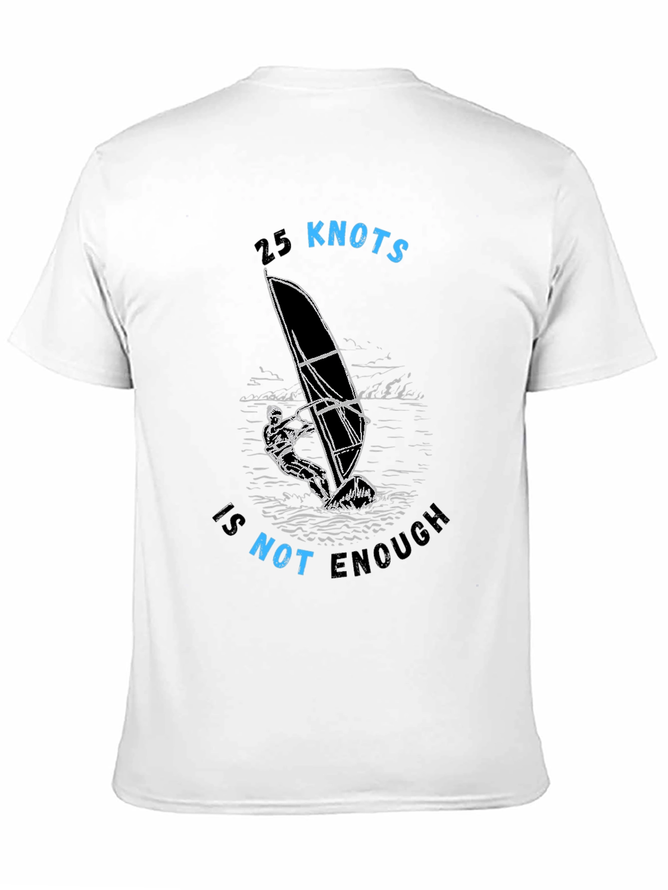 25 Knots is Not Enough Graphic Tee - Black