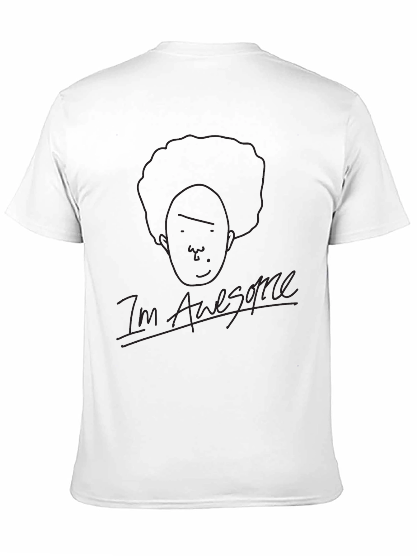 Im Awesome Afro Graphic T-Shirt