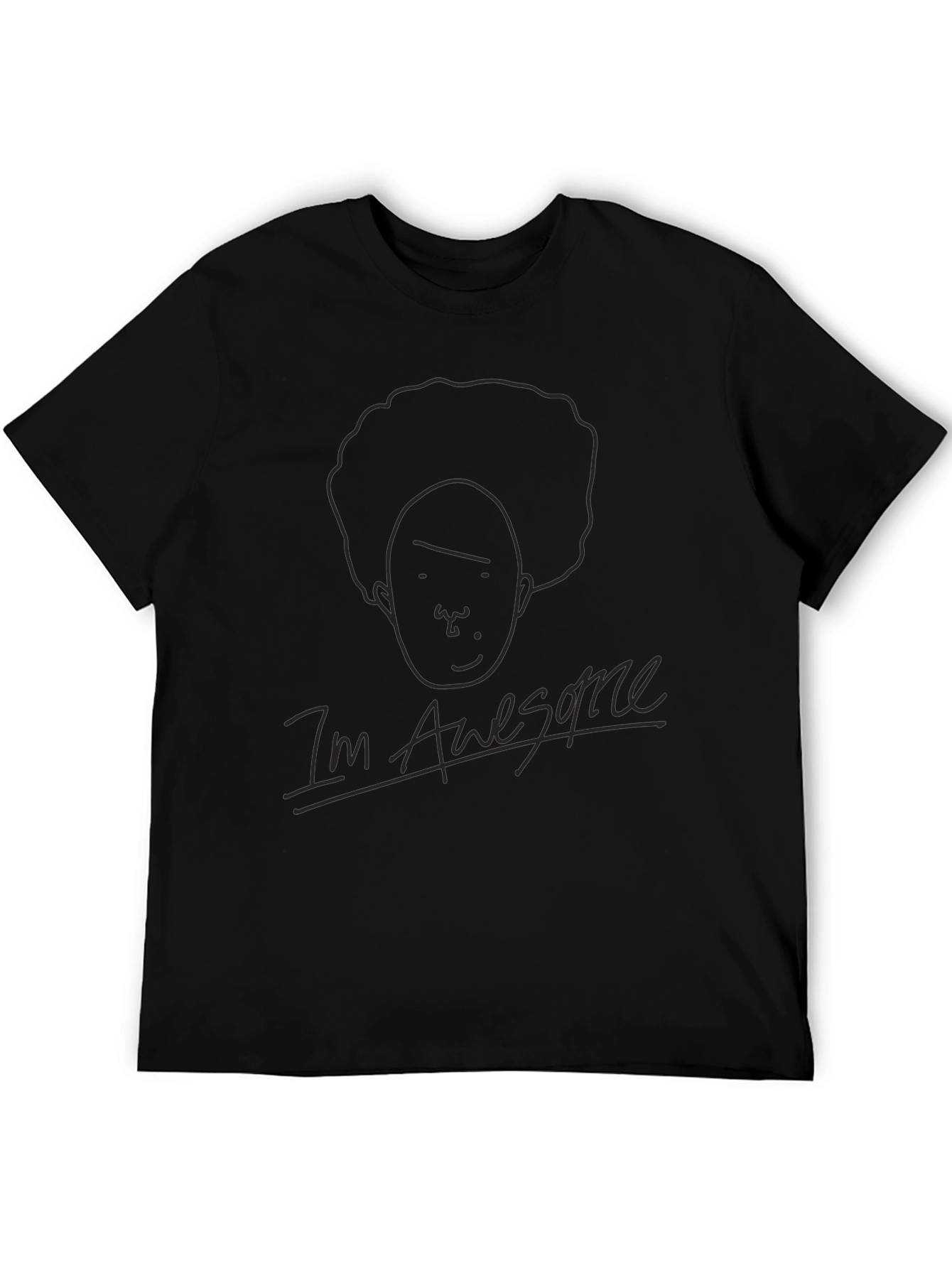 Im Awesome Afro Graphic T-Shirt