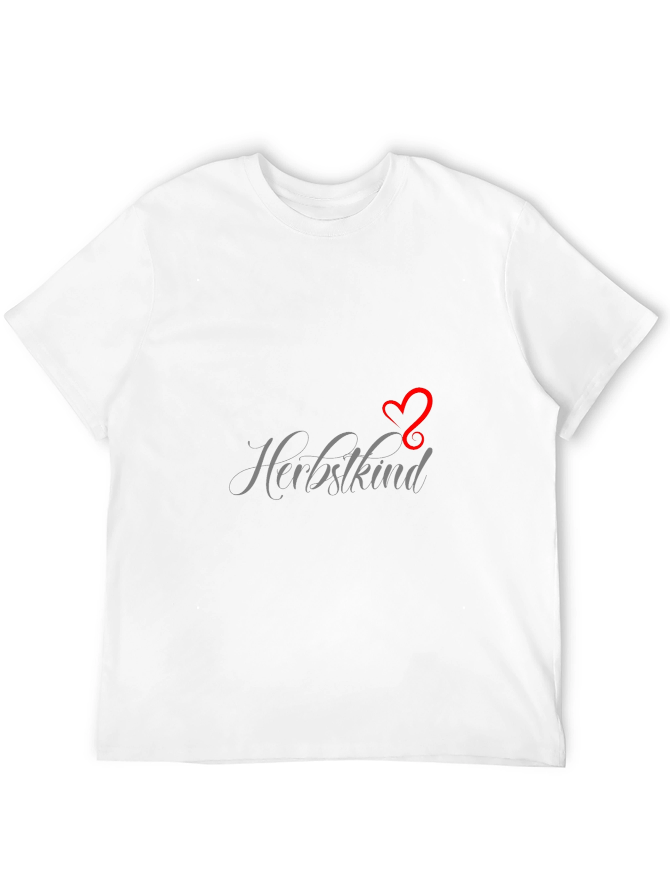 Herbstkind T-Shirt - Autumn Child Heart Design